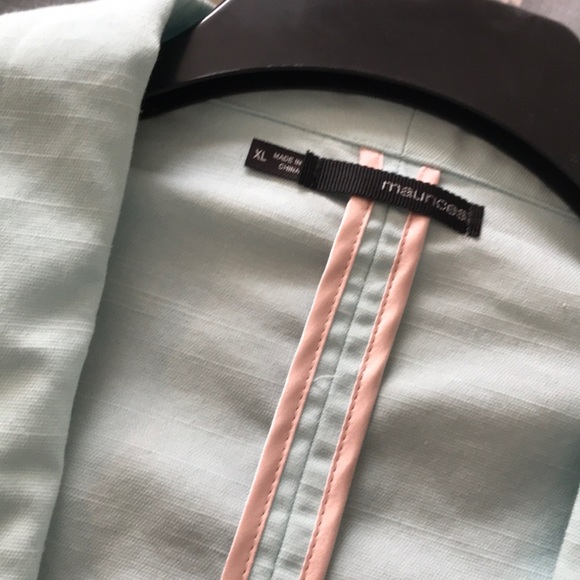 Turquoise Maurices Blazer - Picture 2 of 3